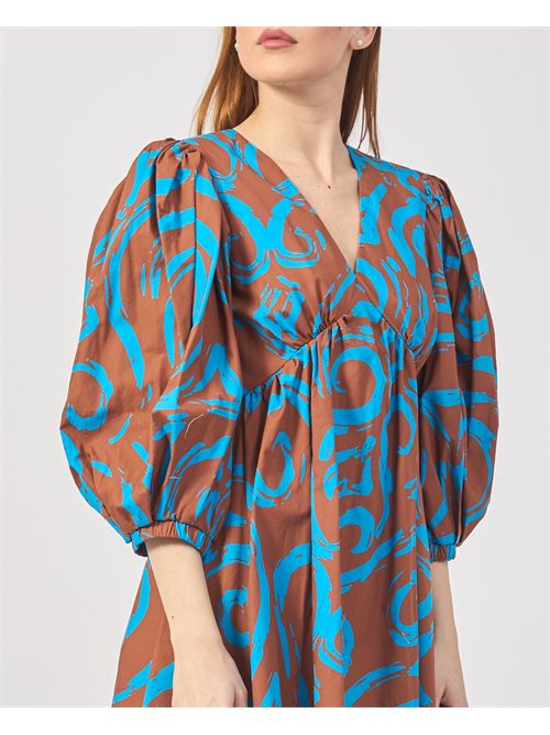 Robe courte à manches volantées pour femme Silvian Heach SILVIAN HEACH | GPP25385VETRIBAL